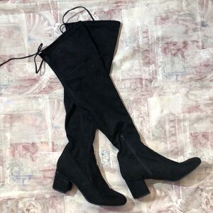 Unisa Over knee Black Boots